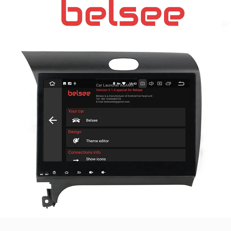 Cheap Belsee Ram 4+64G DSP Car Radio Multimedia Player Android 9.0 Auto DVD for Kia CERATO K3 FORTE 2013 2014 2015 2016 gps navigation 2