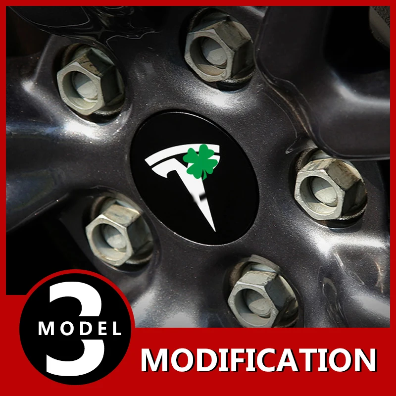 Модификация 4 шт. подходит для Tesla model3 крышка колеса Модификация аксессуары украшения