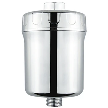 

15 Stage Shower Filter - High Output Showerhead Filter with - Removes Chlorine Heavy Metals Fluoride and Other Sediments Suitabl