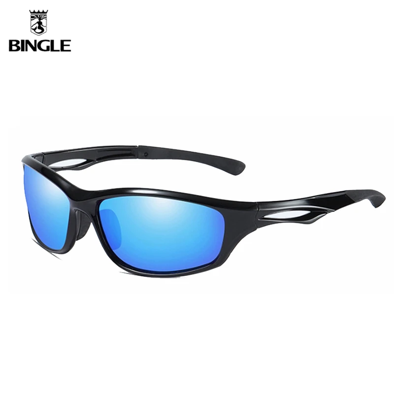 

BINGLE Sport Goggle Polarizing sunglasses Mens's fahion mirror luxury eyes glasses Brand Driving Eyewear UV400 Male Outdoor Retr