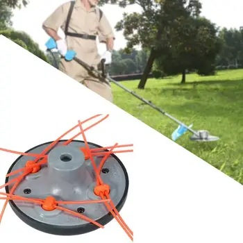

Garden Standard Universal Trimmer Head Aluminium Strimmer Head Trimmer Heads String Set Grass Brush Cutter Accessory