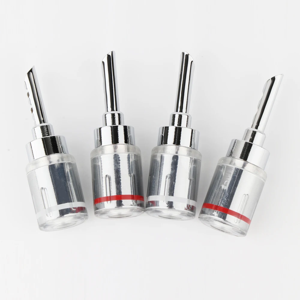 Hohe Qualität BA1439R Rhodium Überzogene Banana Stecker Adapter Draht Lautsprecher Anschlüsse Für DY Lautsprecher Kabel – Detail 4