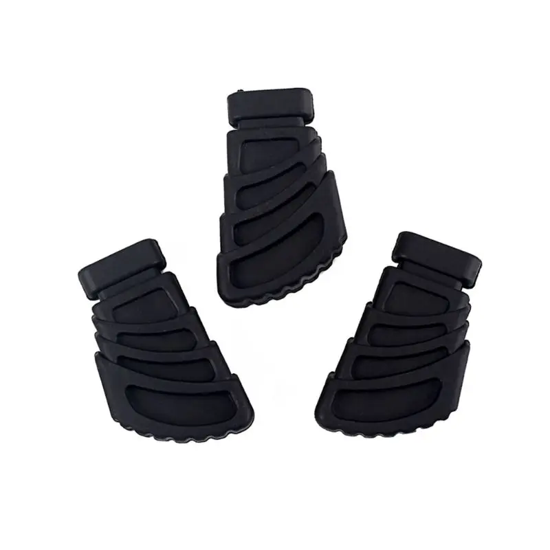 3pcs WC10 Drum Rubber Feet Replacement S/L Single/Double Braced Stand Percussion
