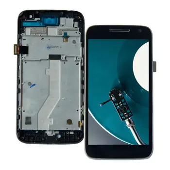 

For Motorola Moto G4 Play XT1603 XT1601 XT1607 LCD Display Digitizer Screen Touch Panel Sensor Assembly with Frame