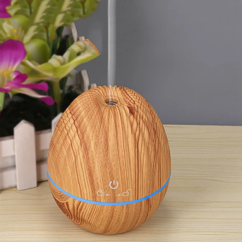 Usb увлажнитель воздуха оливковой формы Арома эфирные масла диффузор холодный туман с красочным Светодиодный светильник для йоги спа гостиной