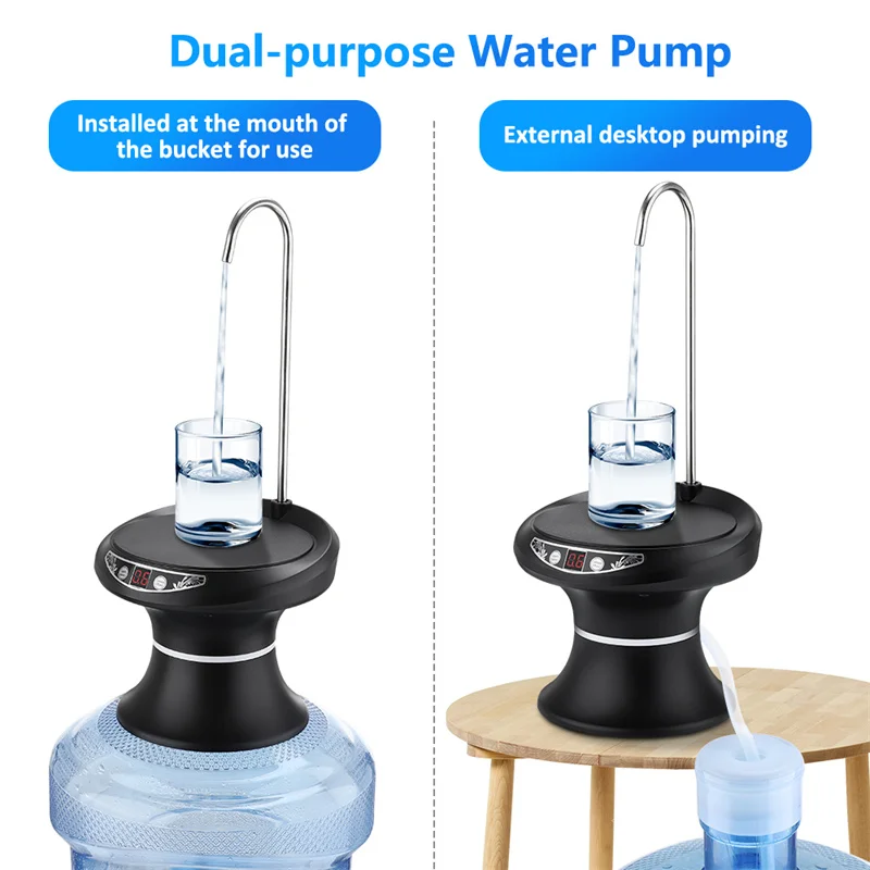 Tanie Pompa do butelek z wodą Mini beczkowa pompa elektryczna z sklep
