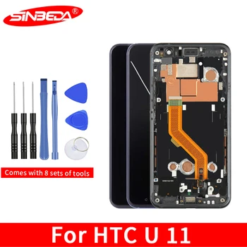 

5.5" AMOLED For HTC U11 LCD Display Touch Screen with Frame Digitizer Assemble For HTC U11 Display U-3w U-1w U11 LCD Replacement