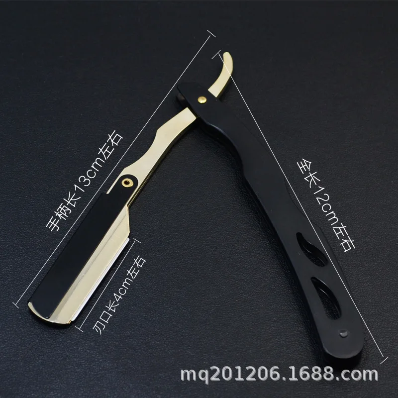 Barber Razor Manual Shaver Hairdressing Razor Dedicated Shaver Vintage Shaving Blade Shaving Razor Barber Tools G1126 1 Barber Razor Manual Shaver Hairdressing Razor Dedicated Shaver Vintage Shaving Blade Shaving Razor Barber Tools G1126 2