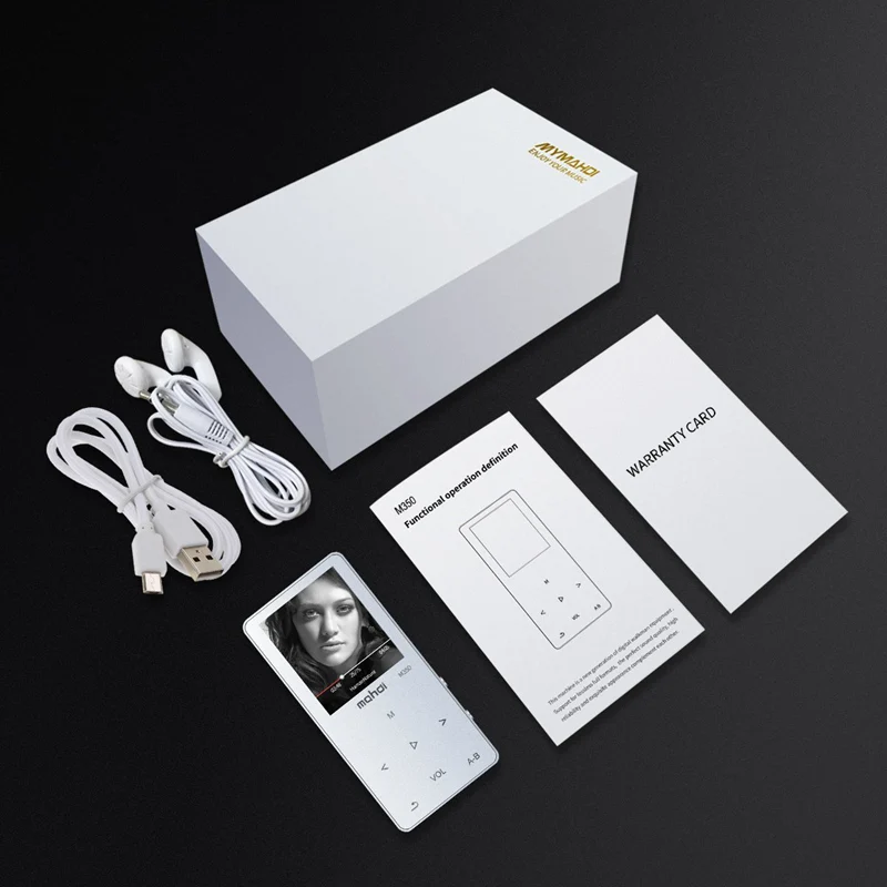 AAAE Топ- металлический Bluetooth спортивный MP3-плеер Портативный аудио 8 Гб со встроенным динамиком fm-радио APE Flac музыкальный плеер
