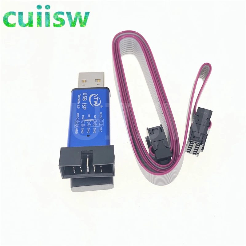 Программатор USB ISP для ATMEL AVR ATMega ATTiny 51 макетная плата 1 шт.|programmer for atmel avr|isp