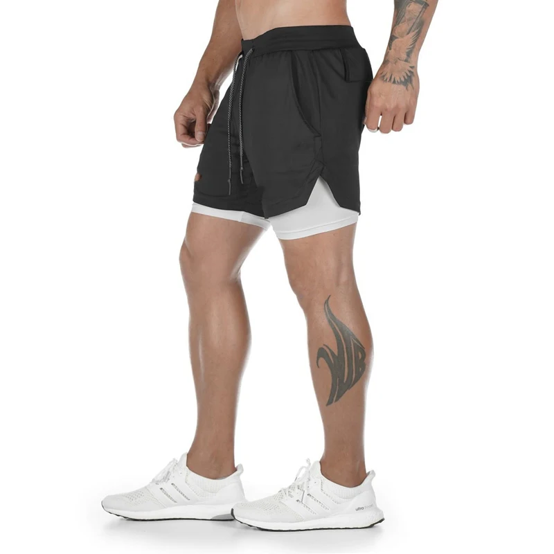 80% OFF Jogger men's sports shorts 2019 summer clothing new men's casual shorts men's overalls shorts gym bodybuilding brand shorts men