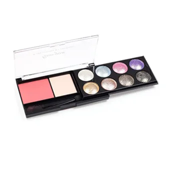 

8 Colors Diamond Style Eye Shadow Combined With Blush Palette Basic Make Up Cosmetic Set Beauty Accessories