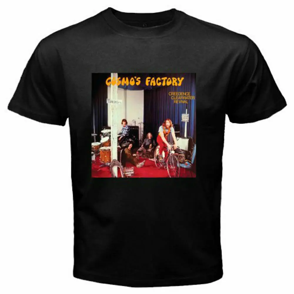 Новинка Мужская футболка Creedence Clearwater корпус космическая фабрика размер S-2XL