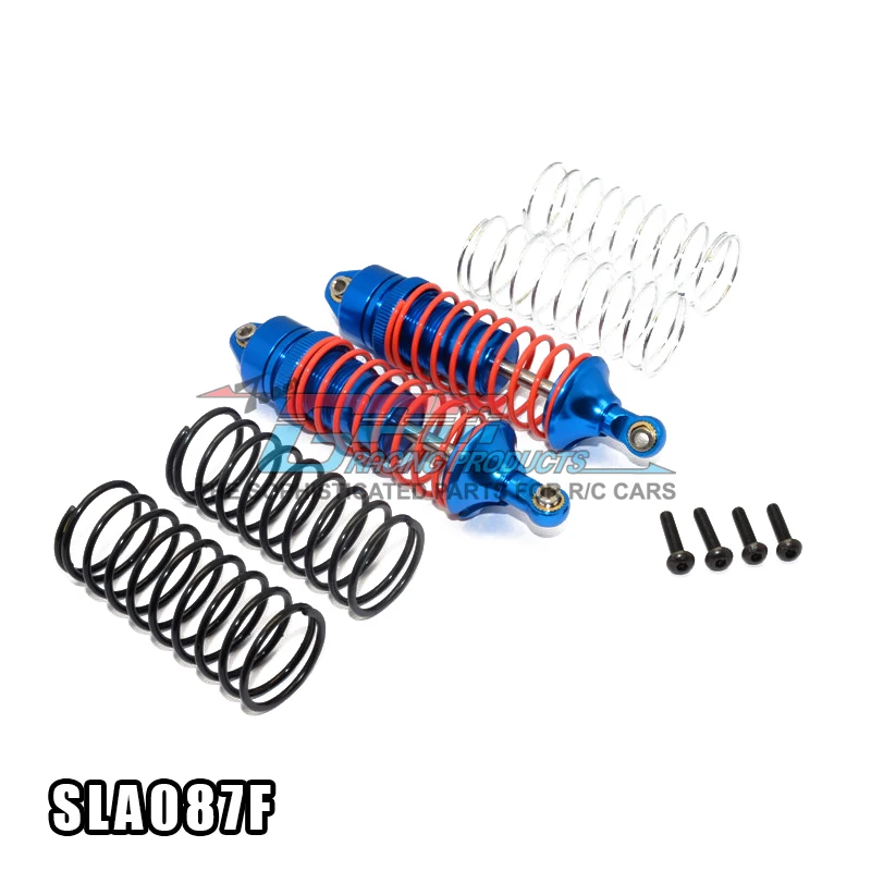 1/10 SLASH 4X4 Short-course Truck Refit Upgrade accessories Aluminum alloy bold adjustable front shock absorber