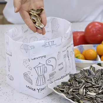 

30Pcs Kitchen Trash Large Bag Capacity Self-Standing Eco-Friendly Drain Garbage Bag Sink Strainer Disposable