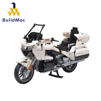 

BuildMoc Technic Motorcycle dropshipping off load Car Creator Expert Building Blocks City Toys For Children Boys Classic Bricks