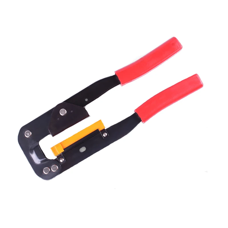 

Network cable crimping tool,crimper for making Hub Flat Cable,IDC connector on to ribbon cable,computer wire dropshipping