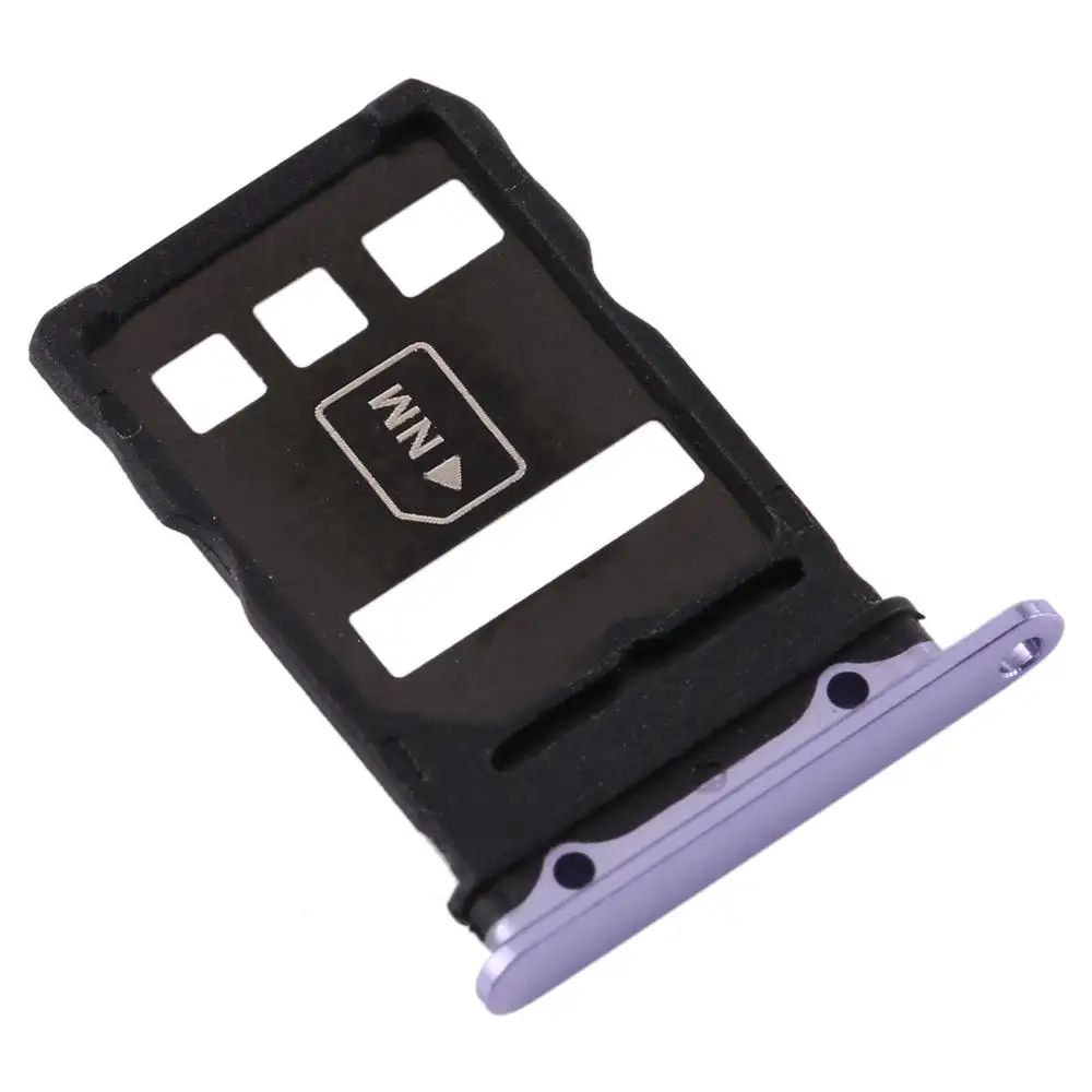 Purple Лоток для sim-карты+ лоток для sim-карты для huawei mate 30 - Цвет: Purple