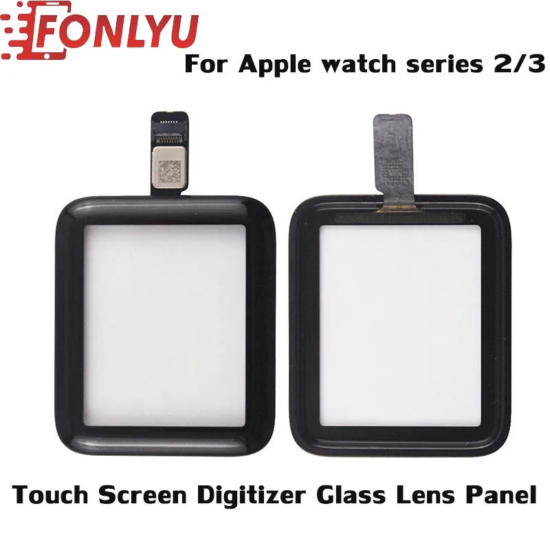 Абсолютно новая панель экрана дигитайзера для Apple Watch Series 2/3 38 мм/42 мм переднее стекло дисплея неправильное/поврежденное Замена Ремонт