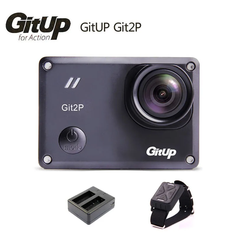 Оригинальная спортивная водонепроницаемая камера для шлема Gitup Git2P 2K Wi-Fi Novatek 96660