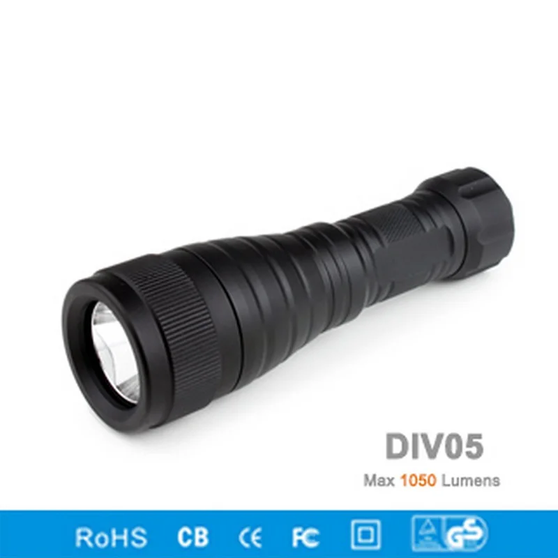 Светодиодный светильник для дайвинга Brinyte DIV05 CREE XML2 1000 лм светодиодный фонарь с