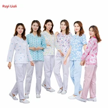 Новая раздельная форма с длинными рукавами для доктора, униформа для медсестры, Услуги по уходу, техник, косметологическое обслуживание, женский костюм