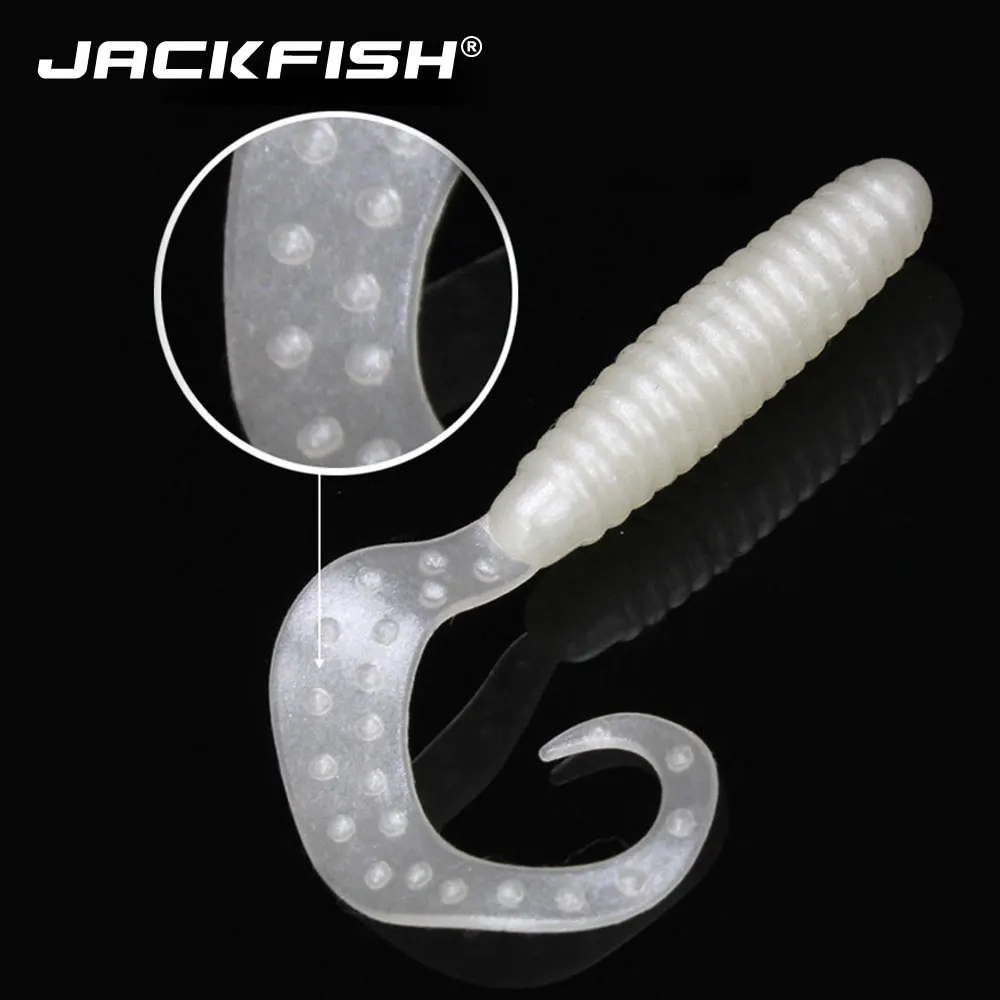 JACKFISH, 3 шт./лот, Мягкая приманка, Сатурн, червь, 2,4 г, 6,5 см, плавающие приманки, силиконовая Мягкая приманка для ловли карпа, искусственная Мягкая наживка для рыбалки