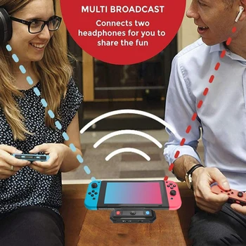 

Dock Bluetooth Audio Transmitter Adapter Lightweight Game Playing Elements 2in1 USB C to HDMI for Nintendo Switch