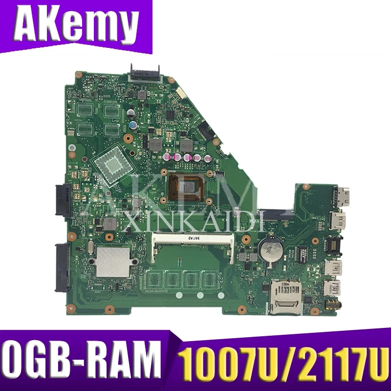 Akemy X550CC материнская плата для ноутбука ASUS X550CA X550CL R510C Y581C X550C A550C оригинальная материнская плата 0GB-RAM 1007U/2117U Процессор
