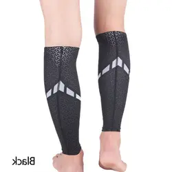 Manchons de Compression pour mollets, chaussettes de sport, pour coureurs, attelle de tibia, varices, soulagement de la douleur, protège mollets, 2 pièces 
