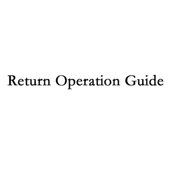 

Mr.Z Buyer's free return operation guide, More details swipe down to view the description