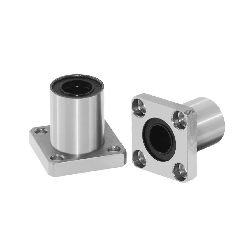 

LMK6LUU LMK8UU LMK10UU LMK12UU LMK6LUU LMK8LUU LMK10LUU LMK12LUU Linear Bearing Silver For 3D Printer Linear Rod