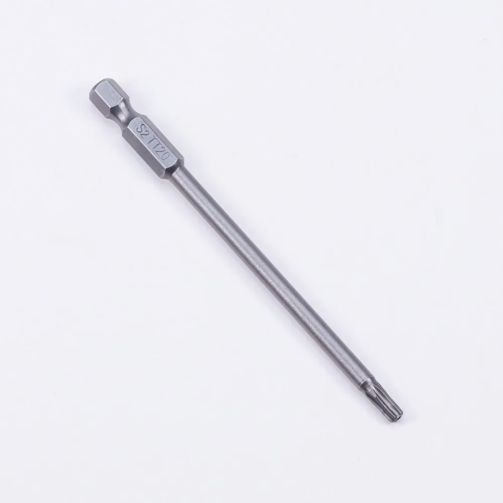Utoolmart 2/5 шт. отвертка бит S2 100/150 мм Длина 1/4 ''шестигранным хвостовиком Магнитная отвертка бит T8 T10 T15 T20 T25 T27 T30