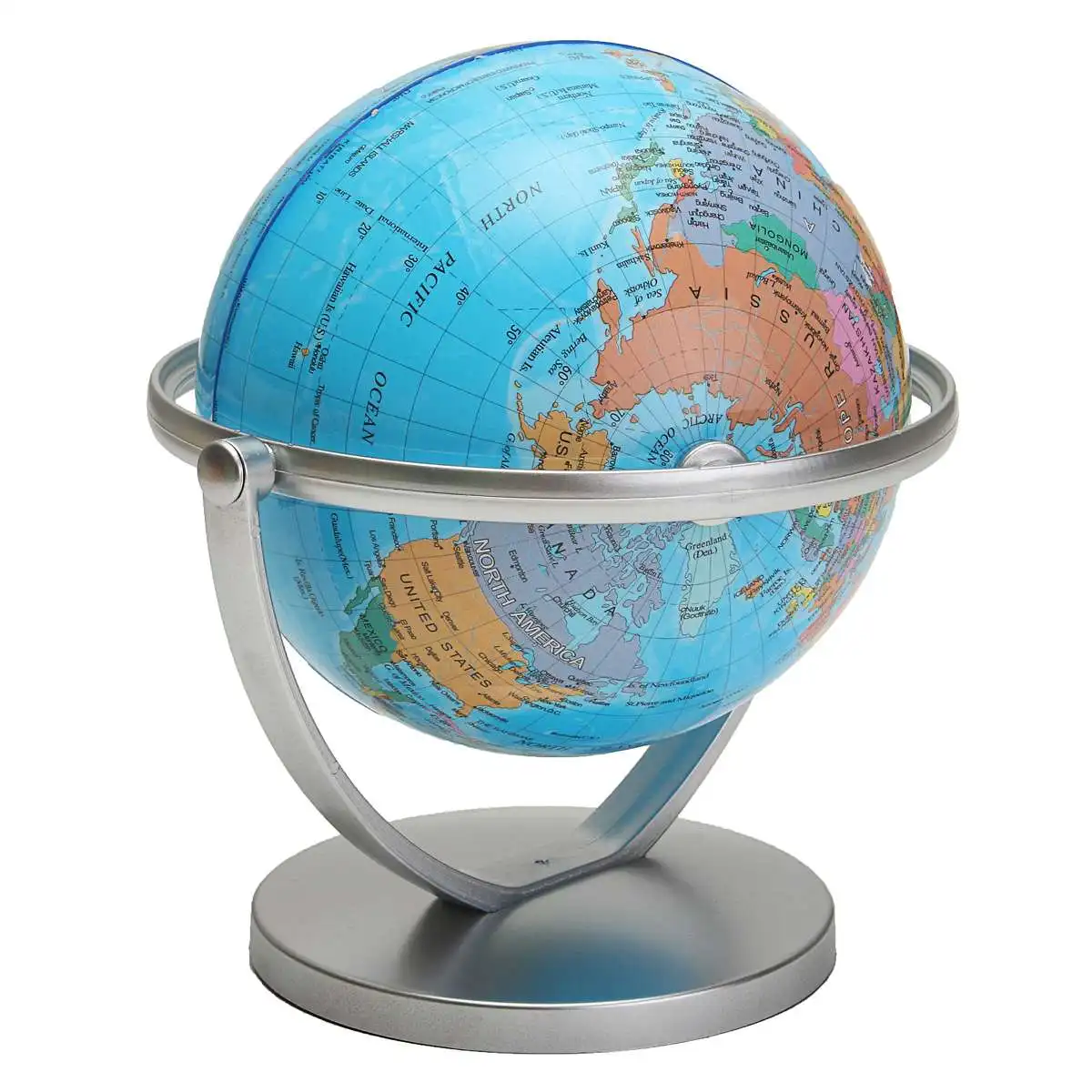 18 см земной мир Глобус Земля Карта океана с вращающейся подставкой школьная география образовательное украшение для дома офисное украшение