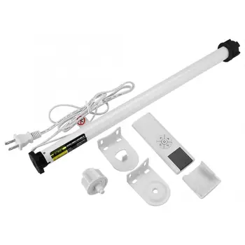

smart home 1pc DIY Roller Shade Motor Electric Roller Blind Remote Control AC 100-240V US Plug Roller