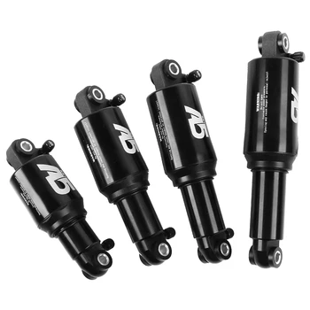 

Mountain Bike Air Rear Shock Dual/Solo Air Chamber MTB Folding Bike Shock Absorber 125mm / 150mm / 165mm / 190mm for Bicycle