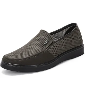 

2020 Spring New Old Beijing Cloth Shoes Father Shoes High Quality Breathable Sneakers Men's Net Shoes