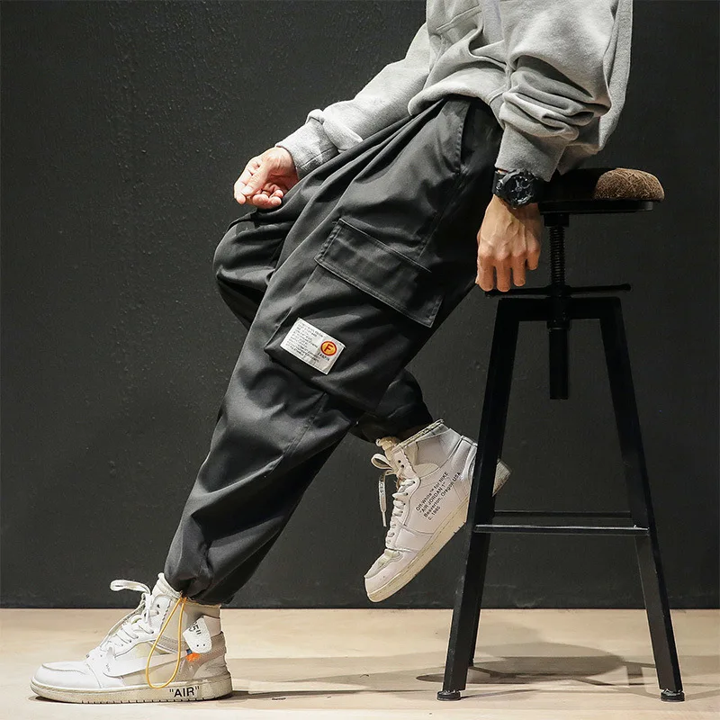

2020 Spring Main Push Japanese-style Macheda Large Size Pumping Rope Beam Foot Capri Pants M-5x Hk1942