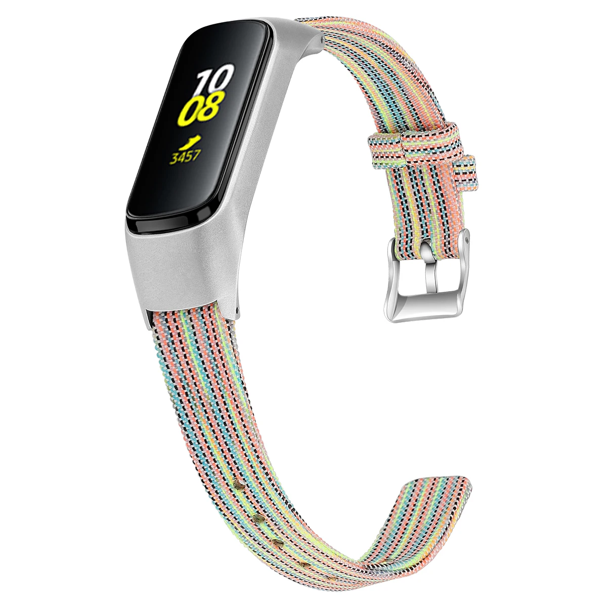 10 Для samsung Galaxy Fit E Smartwatch ремешок для часов холщовый ремешок из нержавеющей стали ремешок для часов на замену кронштейн для samsung Fit E - Цвет: 10