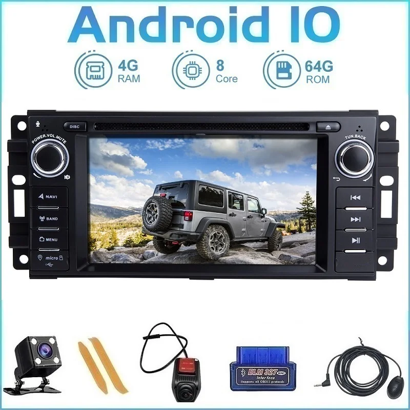 Zltoopai Auto Multimedia Speler Android10 Voor Dodge Ram Challenger