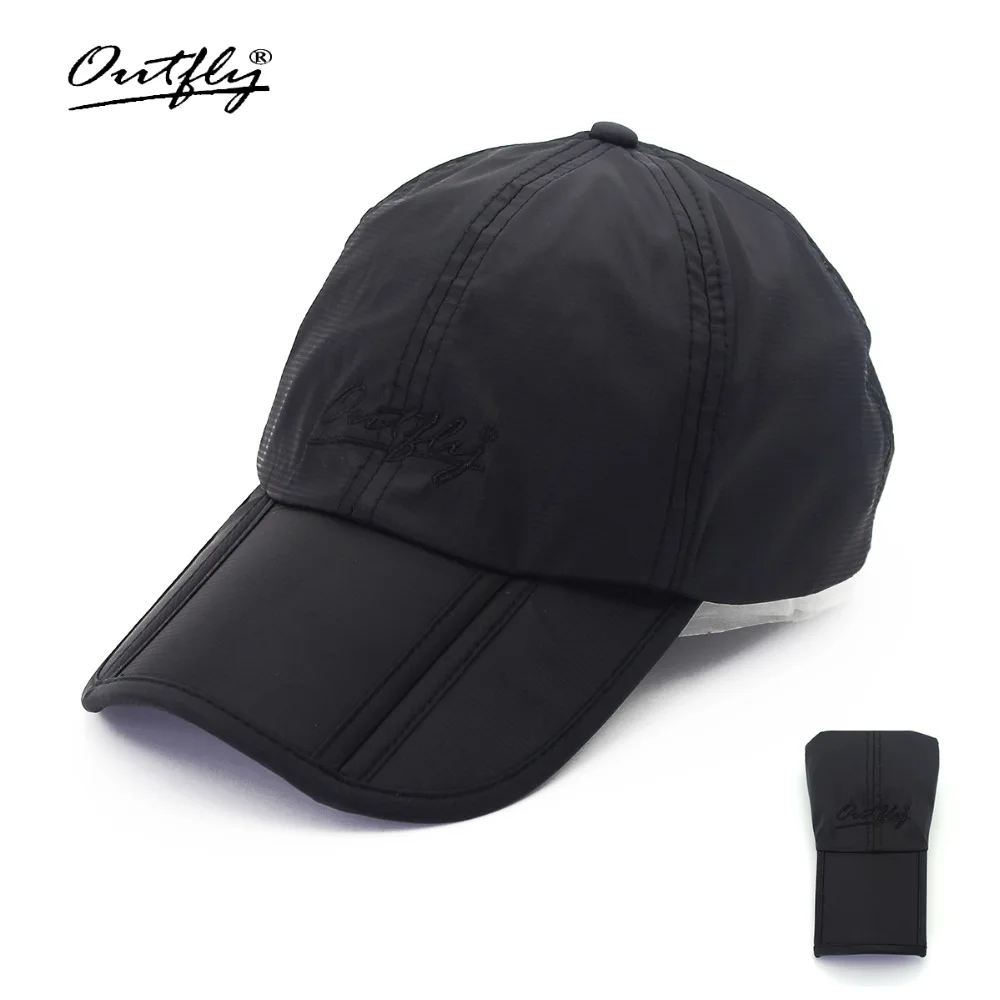 Складываемая шляпа Кепка visera Кепка наружная Складная быстросохнущая Козырек Кепка брендовая рыболовная кепка мужская Спортивная Кепка с уткой