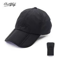 Складываемая шляпа Кепка visera Кепка наружная Складная быстросохнущая Козырек Кепка брендовая рыболовная кепка мужская Спортивная Кепка с уткой