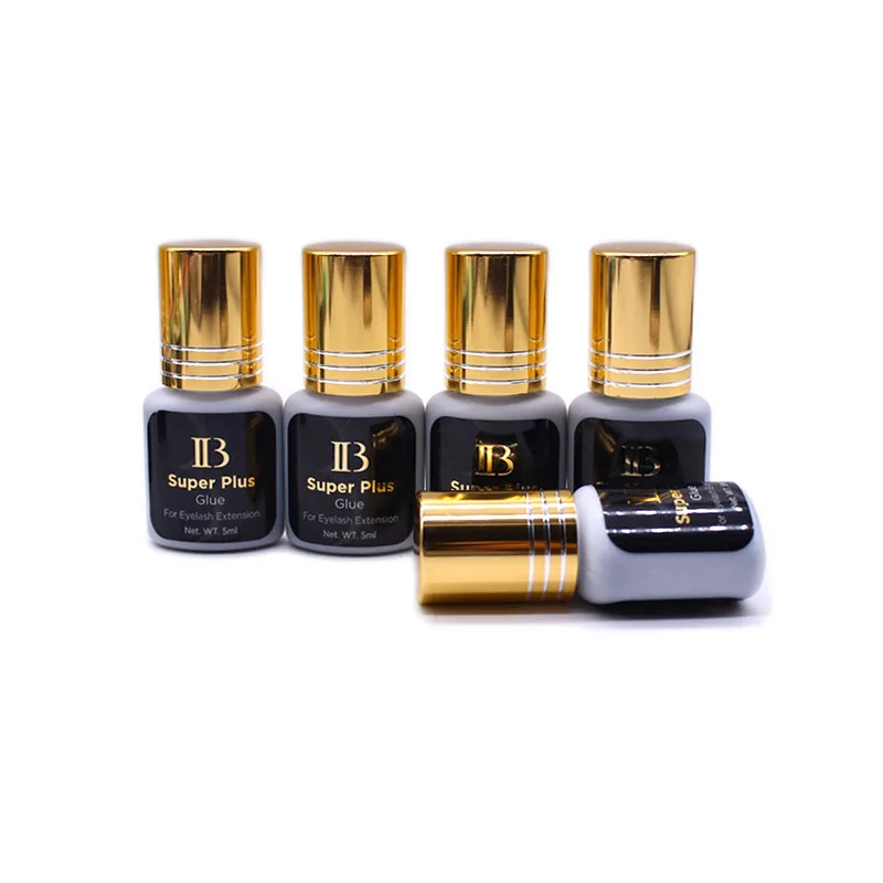 5ml IB Super Plus Glue for Eyelash Extensions IBeauty Gold Cap Black Glue Original Korea Fast Drying  Adhesive Makeup Tools Shop 5