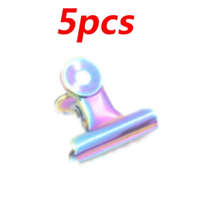 colorful 5pcs 5/6 шт гвоздь Многофункциональный C Кривая гвоздь пинчинг зажимы акриловые гвозди пинчеры профессиональный ногтей расширение Французский маникюр - Цвет: colorful 5pcs