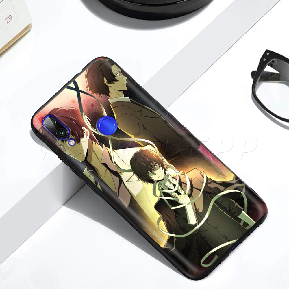 Bungou бродячие собаки дазай Осаму чехол для Xiaomi Redmi 4A 4X 5 5A 6 6A 7 7A S2 Note Go K20 Pro Plus Prime