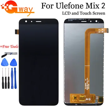 

High Quality Ulefone Mix 2 LCD Display+Touch Screen 100% Tested Screen Digitizer Assembly Replacement For Ulefone Mix2