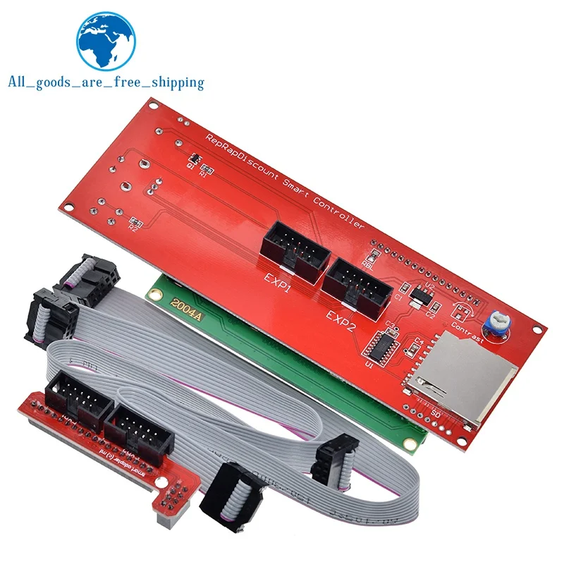 3D принтер 2004 ЖК контроллер со слотом для SD карты Ramps 1 4 дисплей Reprap