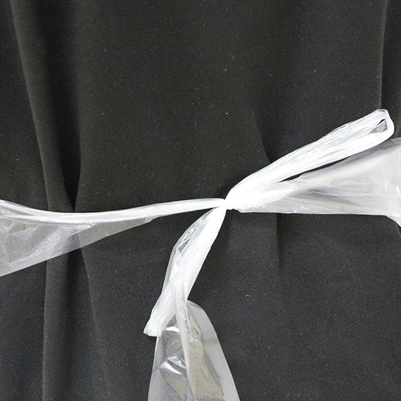 Apron 100PCs Disposable Beauty Apron Transparent Poly Aprons Body Art Use Accessories Supply