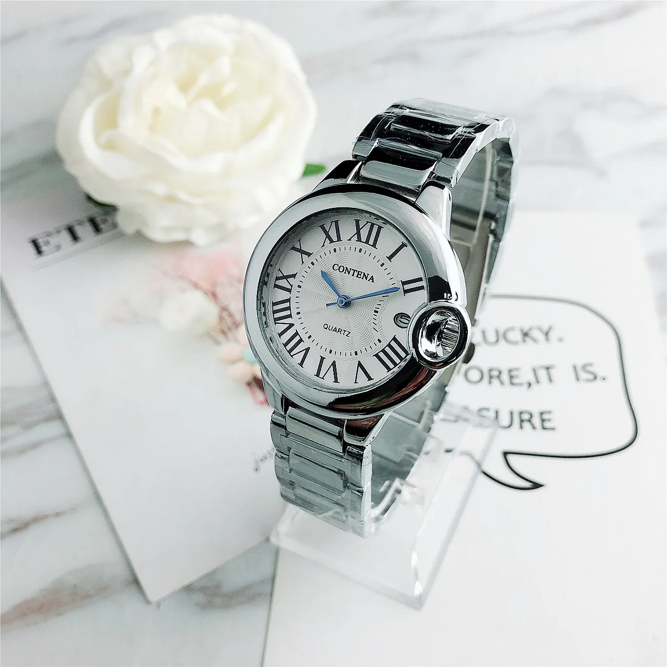 CONTENA Feminino женские нарядные часы Reloj Mujer часы для женщин бриллиантовые модные женские часы Relogio