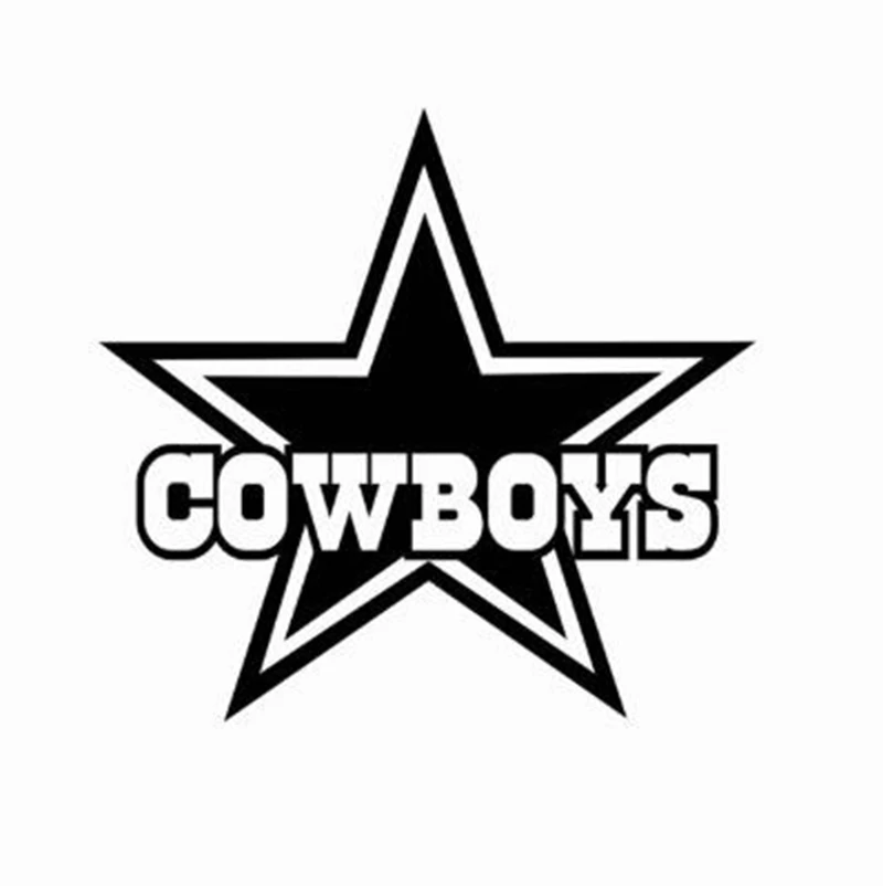 cowboy star outline